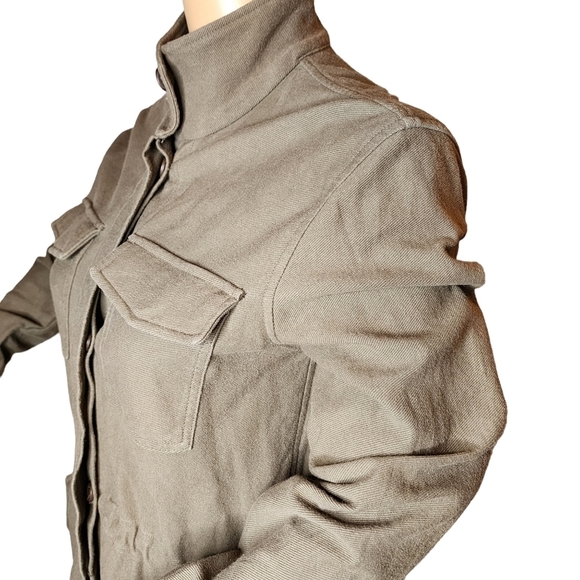 James Perse green sweater jacket. Size 1 or small - Picture 6 of 16